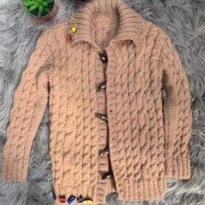 HAND KNIT BOYS CARDIGAN
